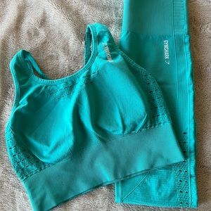 Gymshark set - aqua